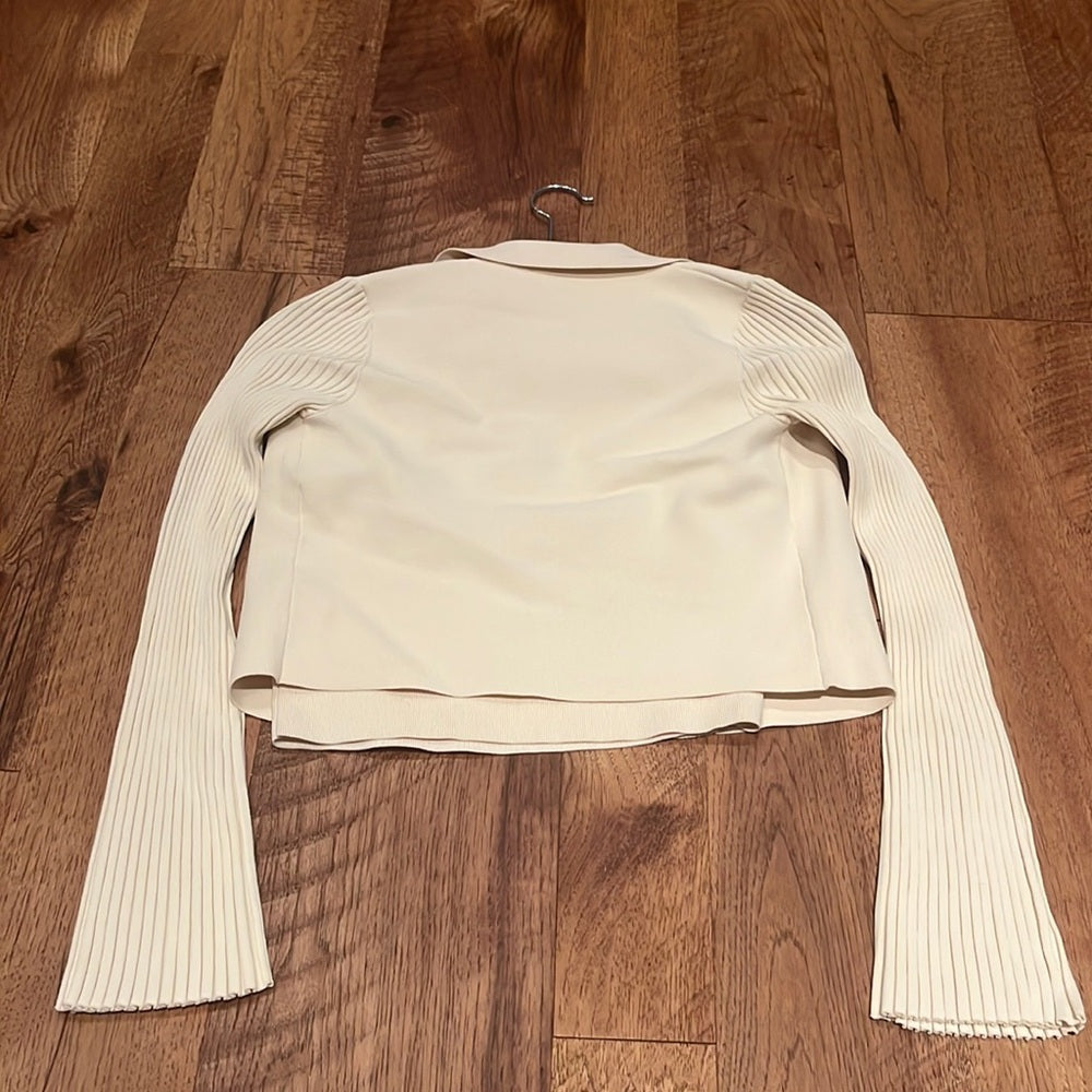 NWT Sandro Woman’s Tan Sweater Set Size 0