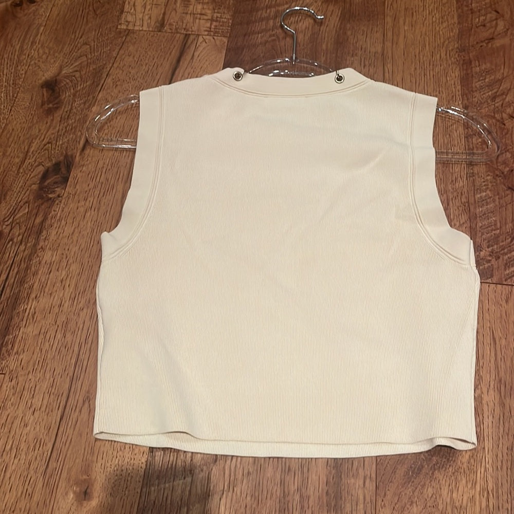 NWT Sandro Woman’s Tan Sweater Set Size 0