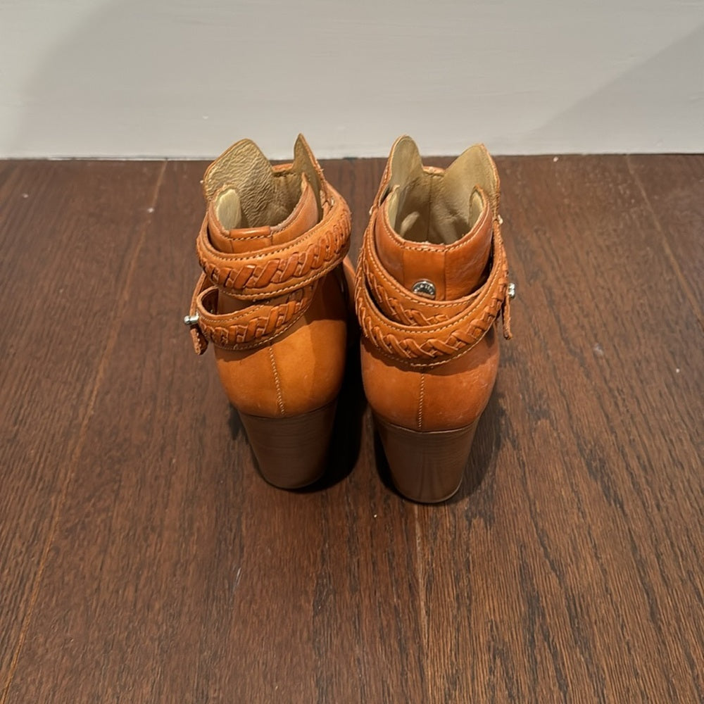 Rag & Bone Women’s Camel Leather Harrow Boot Size 38/8