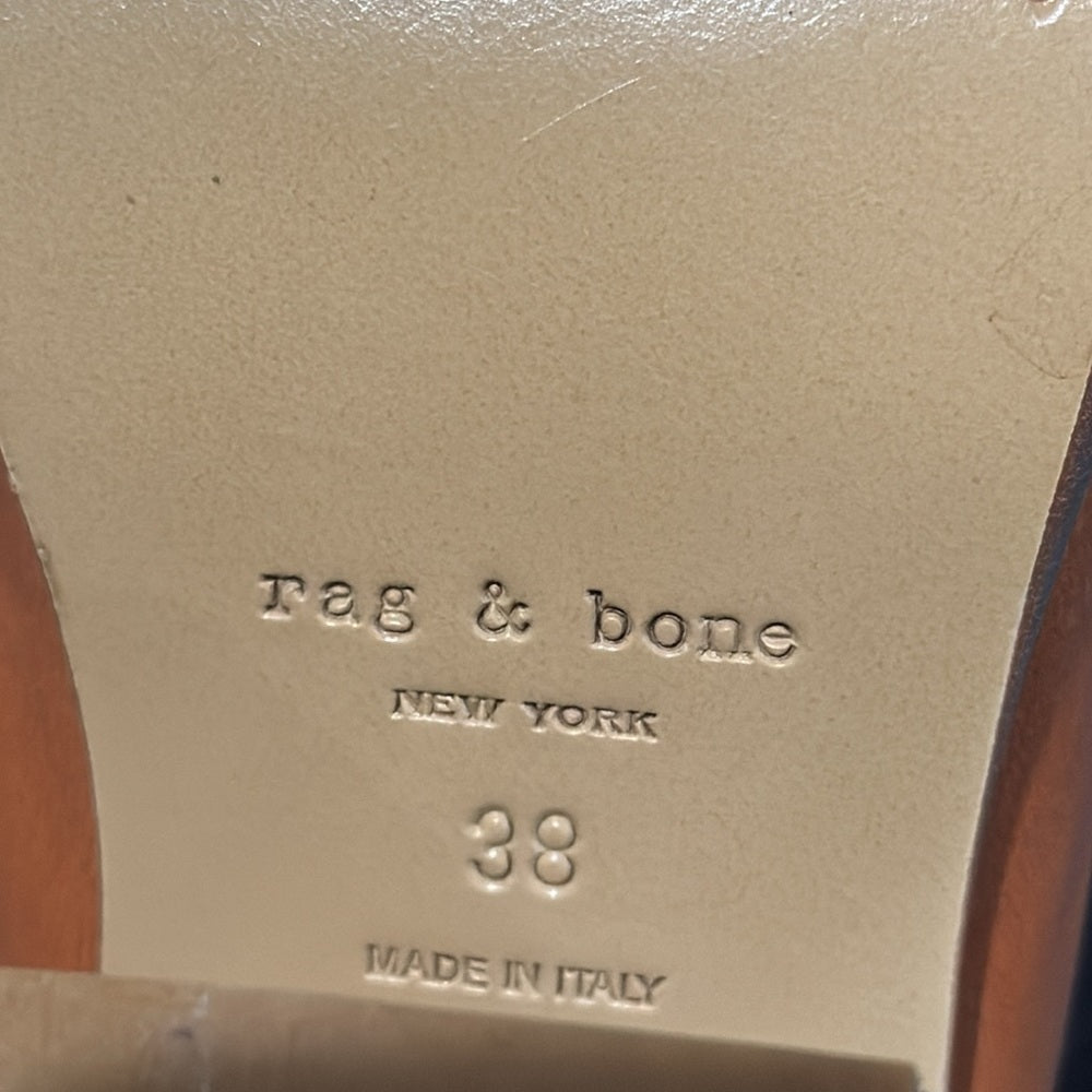 Rag & Bone Women’s Camel Leather Harrow Boot Size 38/8
