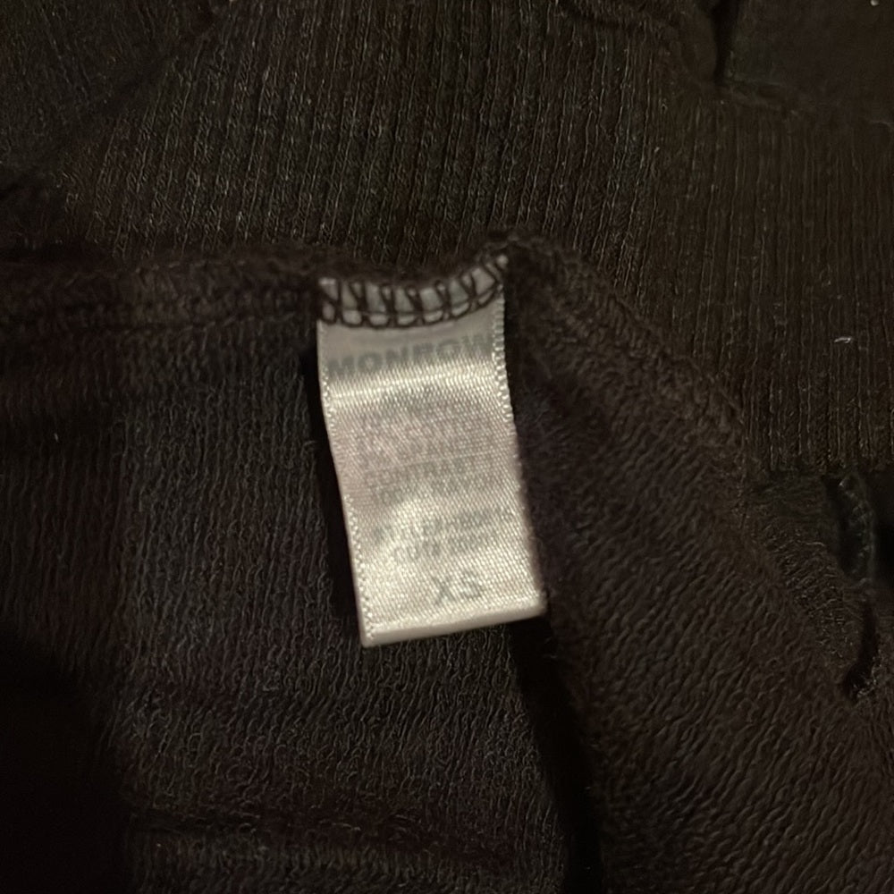WOMENS Monrow Black and White Joggers Size Extra Small