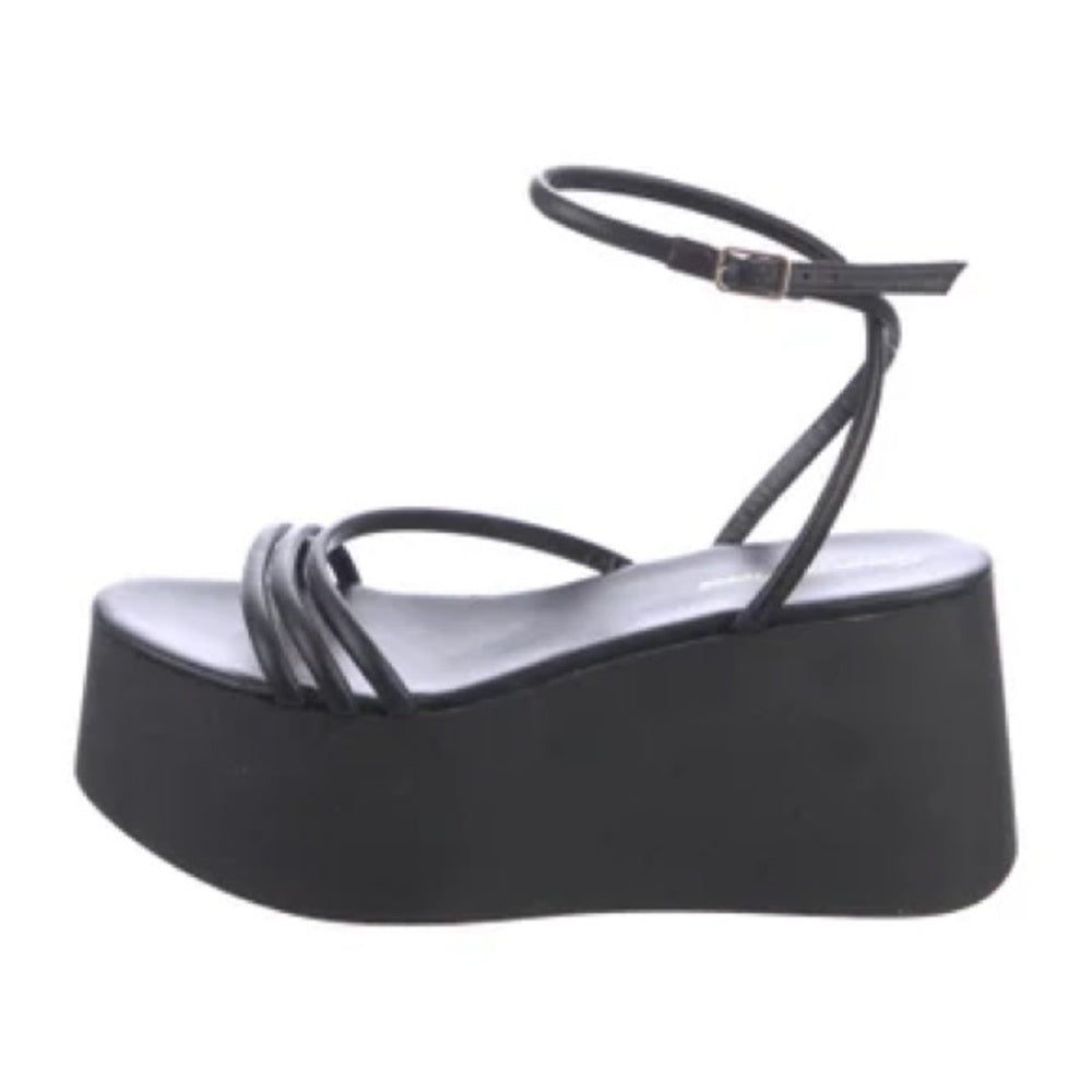 Gianvito Rossi Women’s Black Platform Sandals Size 37