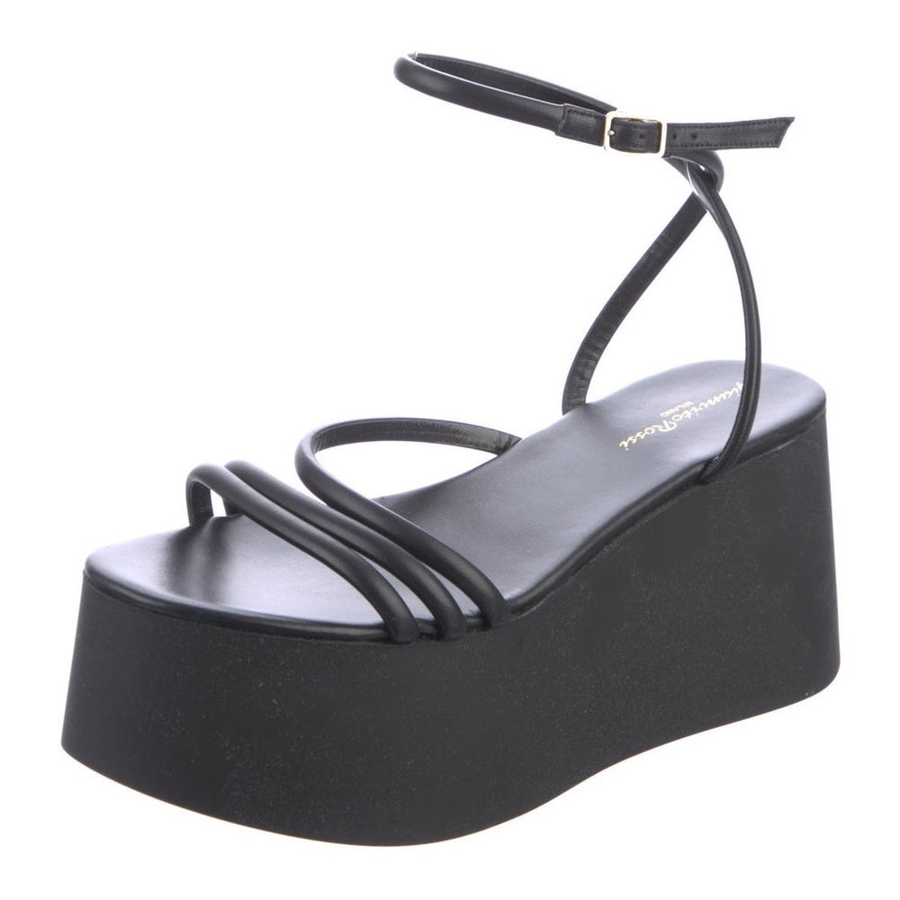 Gianvito Rossi Women’s Black Platform Sandals Size 37