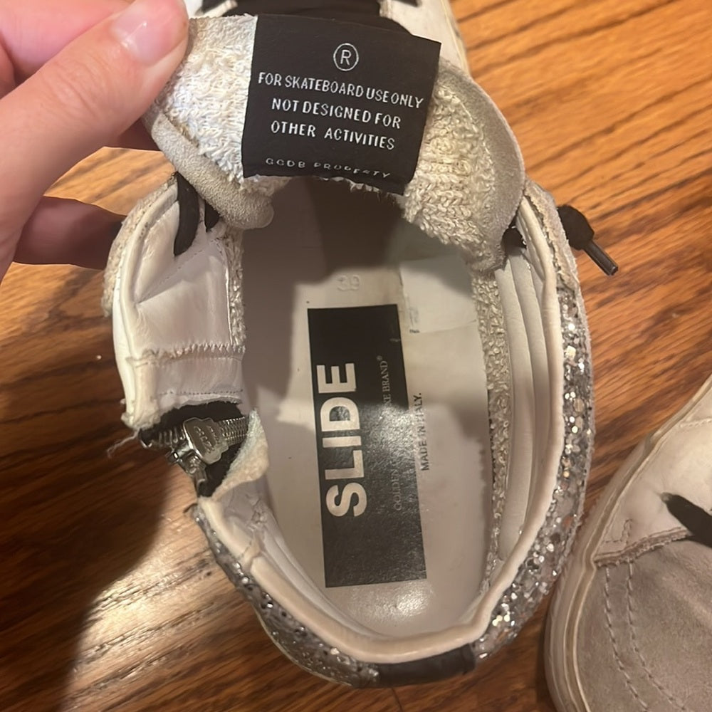 Golden Goose Woman’s Sparkle Sneakers Size 39 / 9