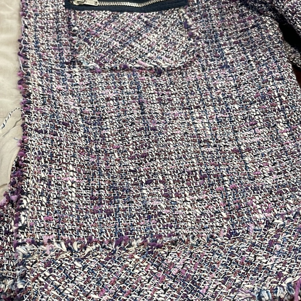 NWT J Crew Woman’s Purple Jacket Size 6