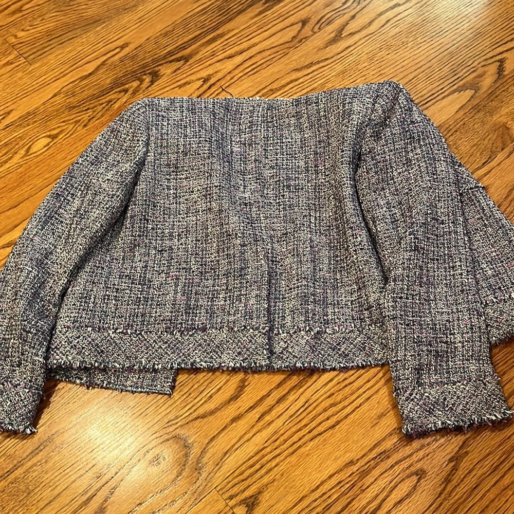 NWT J Crew Woman’s Purple Jacket Size 6