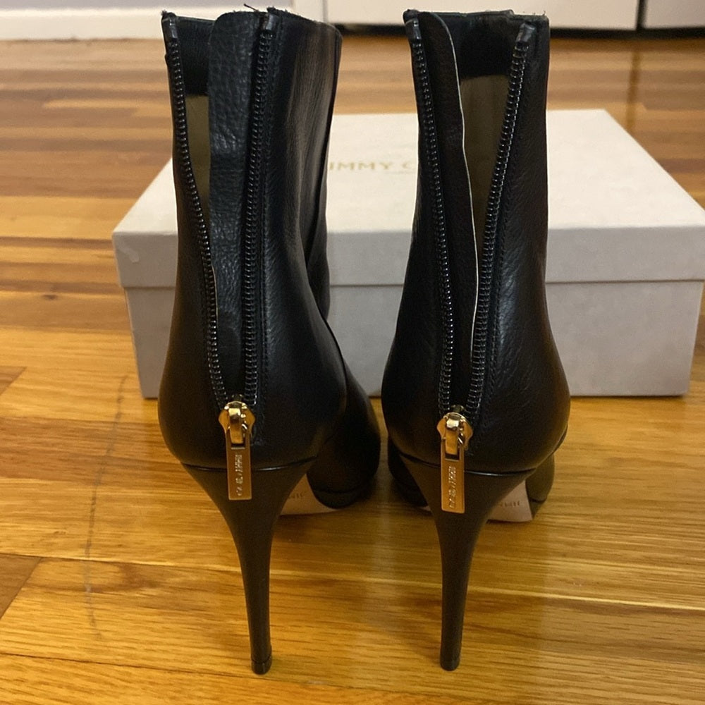 Jimmy Choo Women’s Black Heeled Boots Size 37