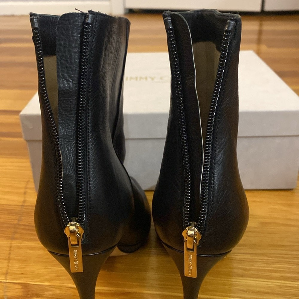 Jimmy Choo Women’s Black Heeled Boots Size 37