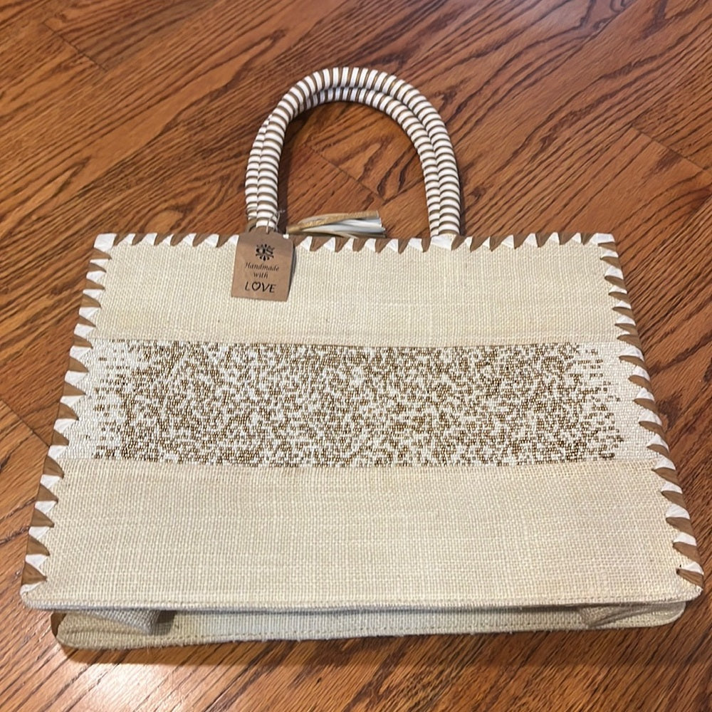 NWT De Siena Woman’s Amalfi Tan Tote Bag