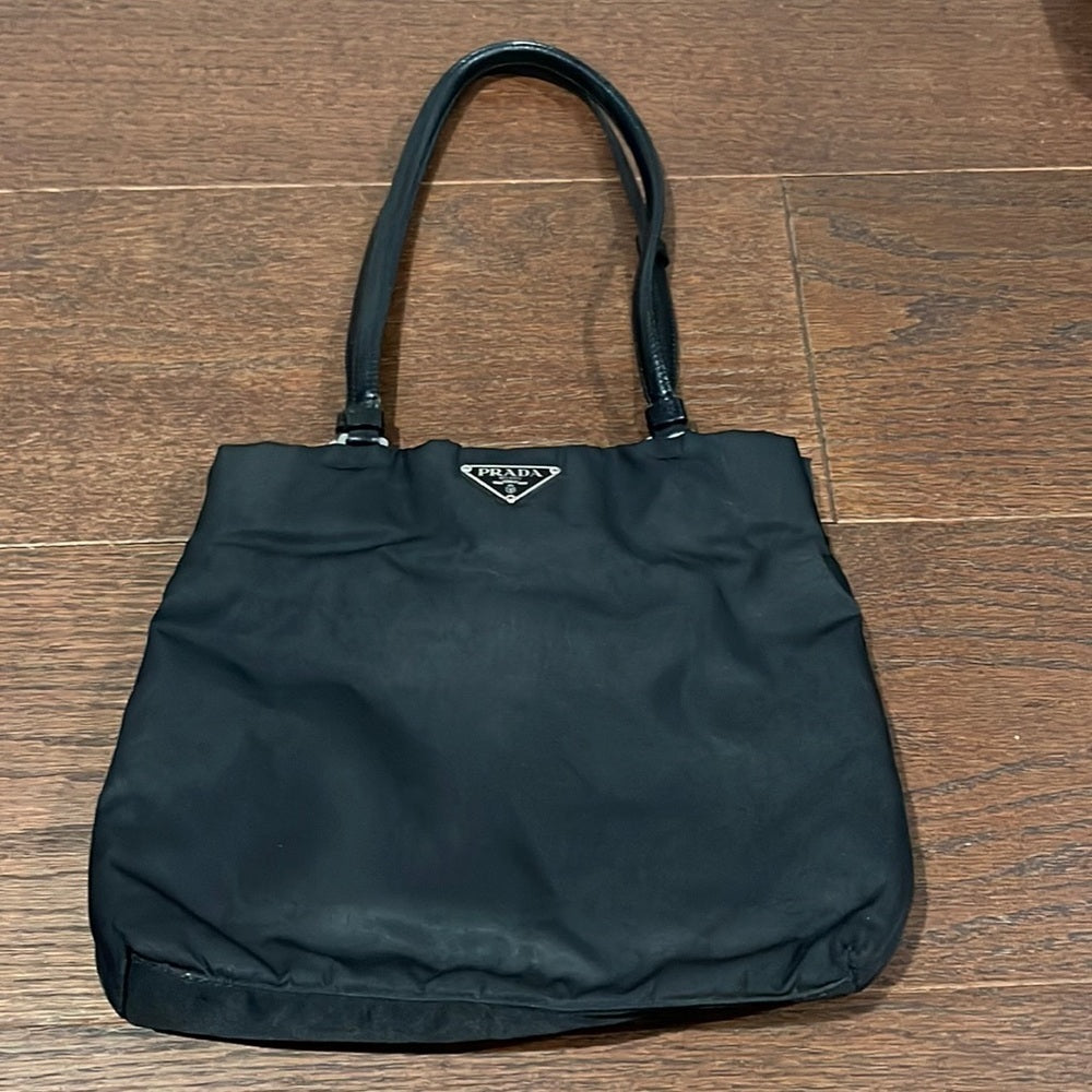 Prada Women’s Nylon Black Shoulder Bag