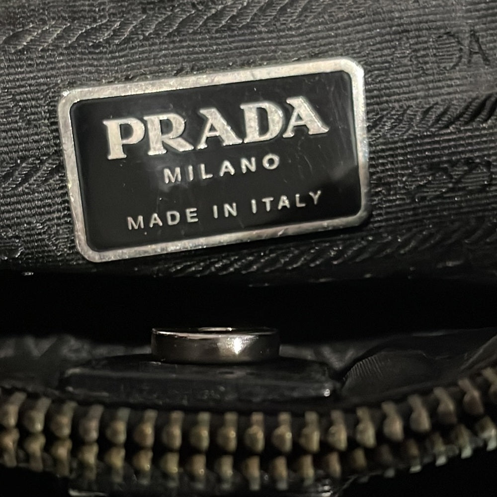 Prada Women’s Nylon Black Shoulder Bag