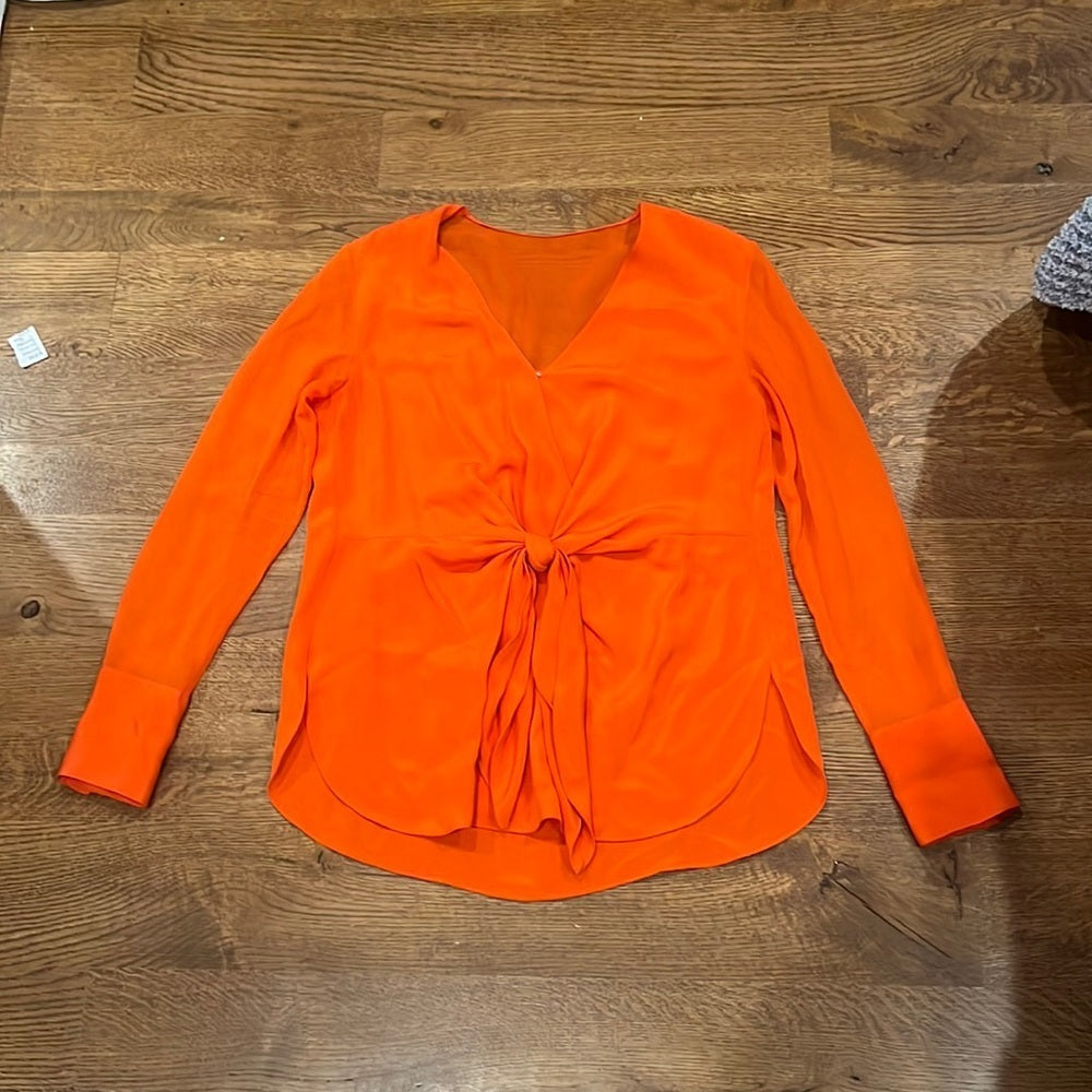 Women’s 3.1 Philip Jim Orange Blouse Size 4