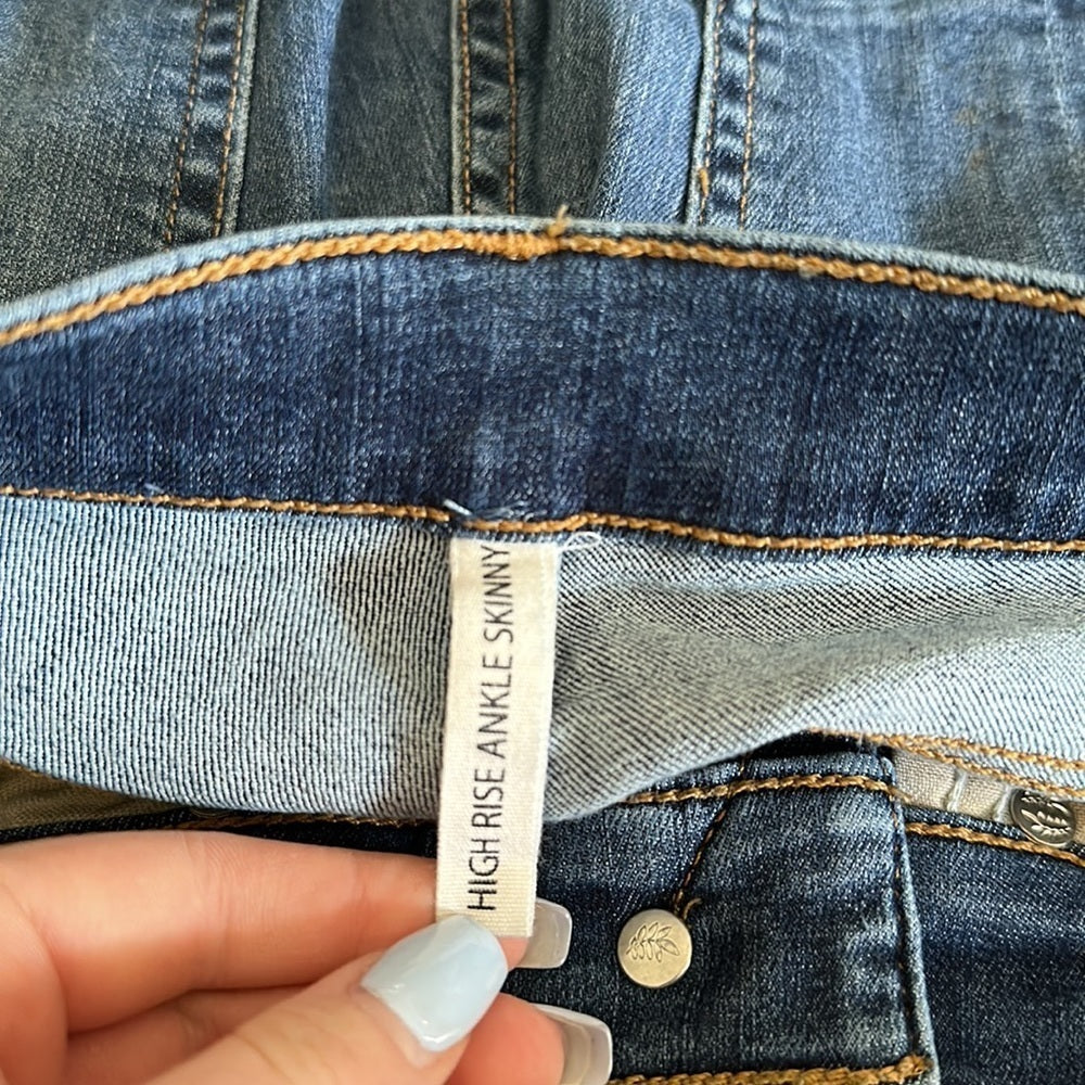 Rag & Bone Women’s High Rise Skinny Jeans - Size 26