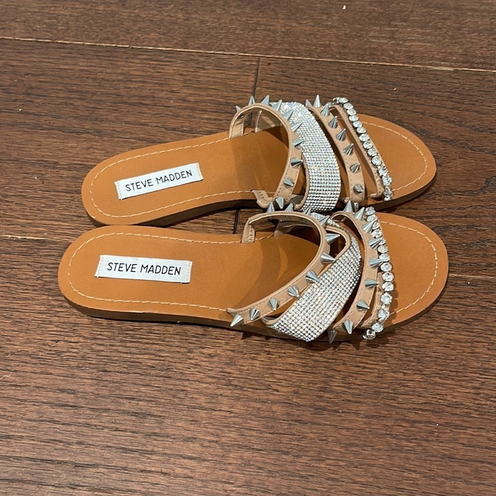 Steve Madden Women’s Flat Slide Sandals Size 6.5