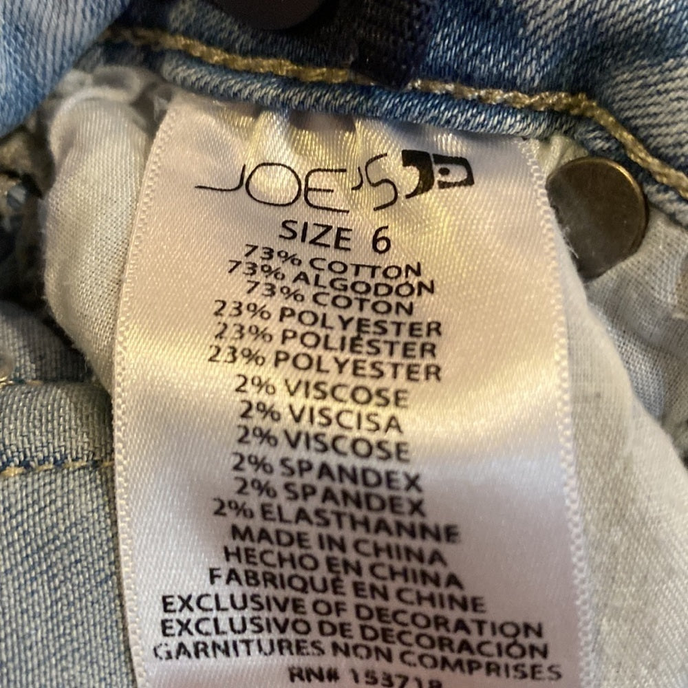 Joe’s Jeans light blue wash kids jeans size 6
