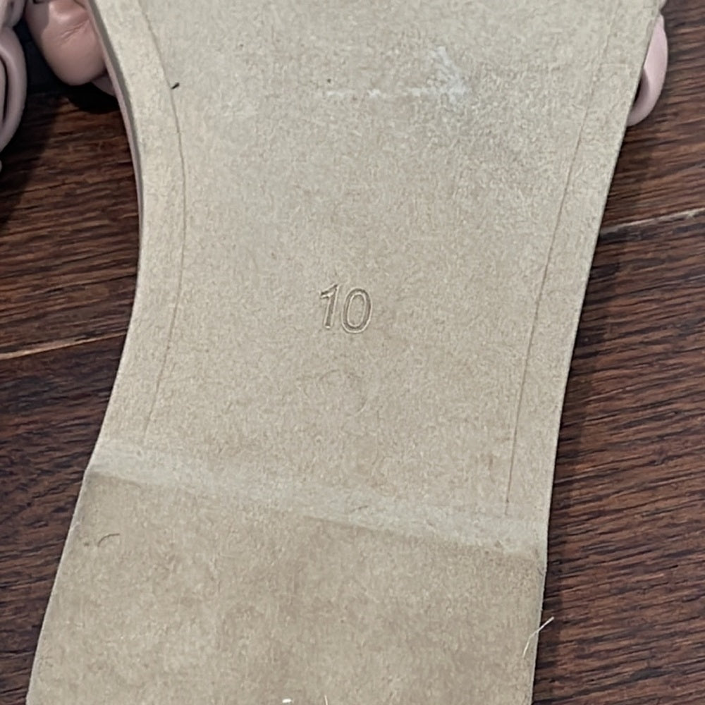 SEYCHELLES Women’s Bellissima Blush Pink Flat Slides Size 10