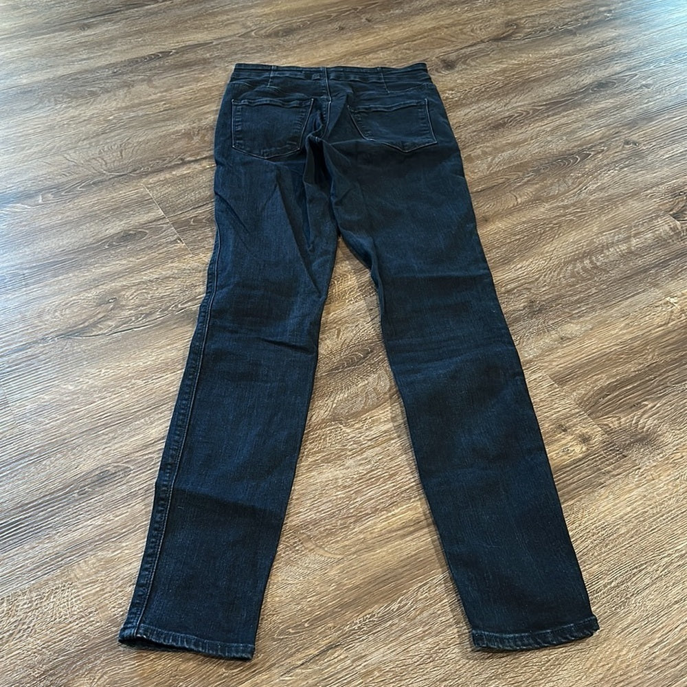 J Brand Women’s Dark Blue Skinny Buttoned Jeans - Size 26