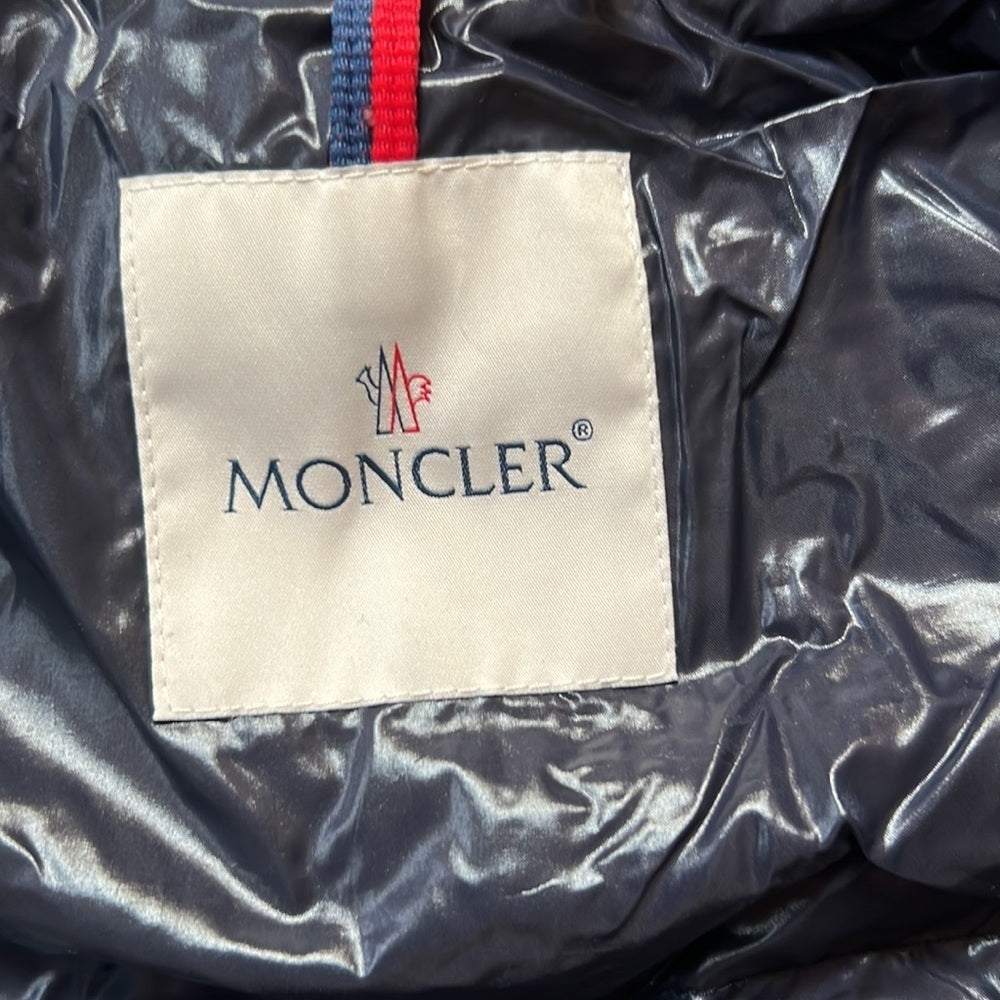Moncler Kid’s Navy Blue Puffer Jacket Size 18/24 months