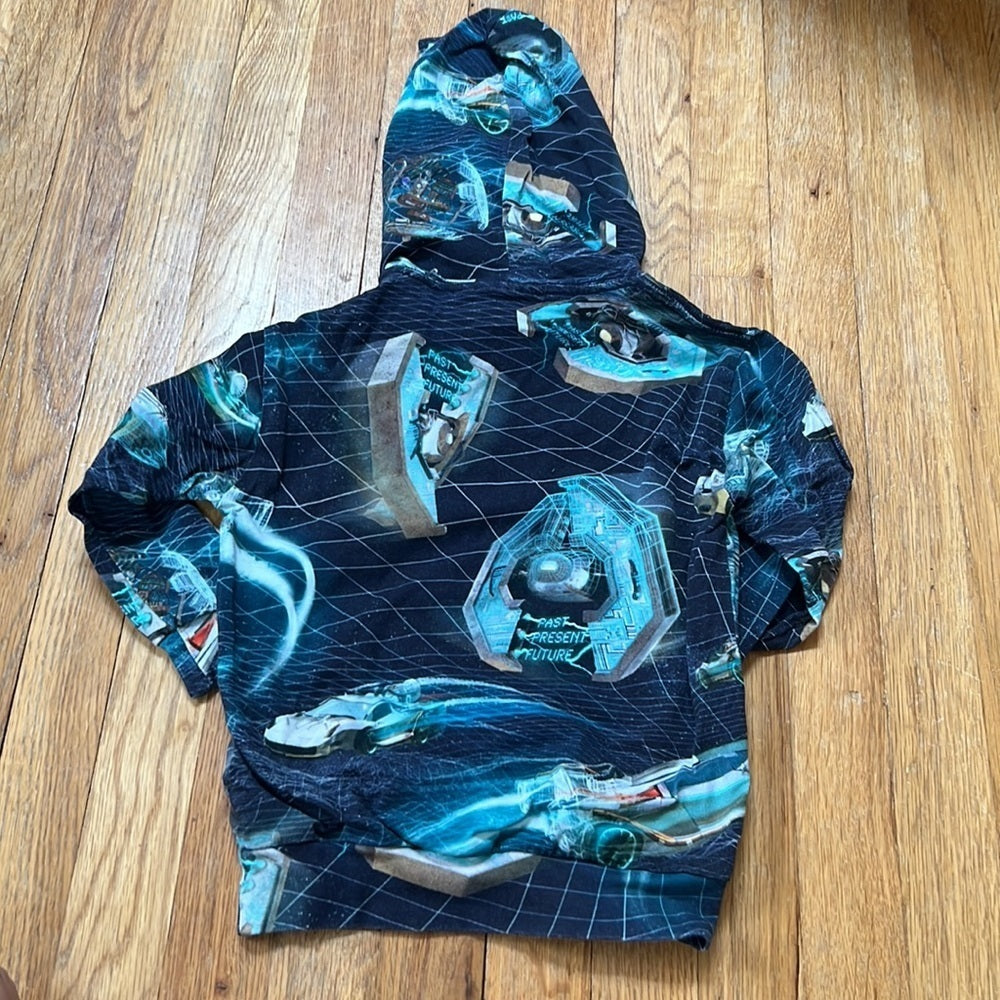 MOLO Kid’s Blue Space Hoodie Size 5