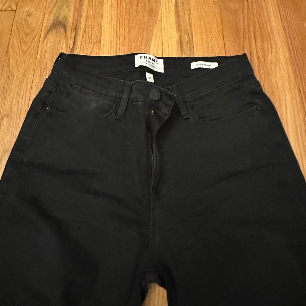 Frame Denim Black Jeans Size 29