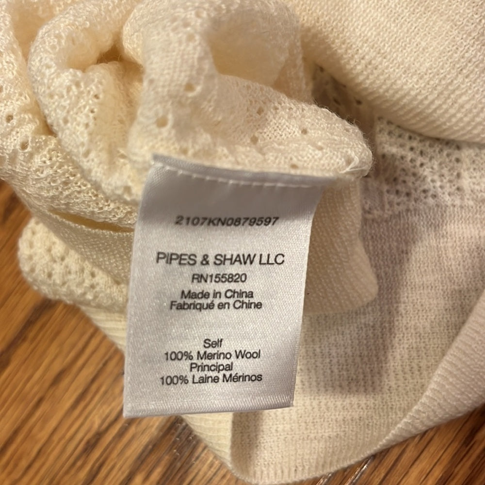 Veronica Beard Woman’s Cream Sweater Size XS