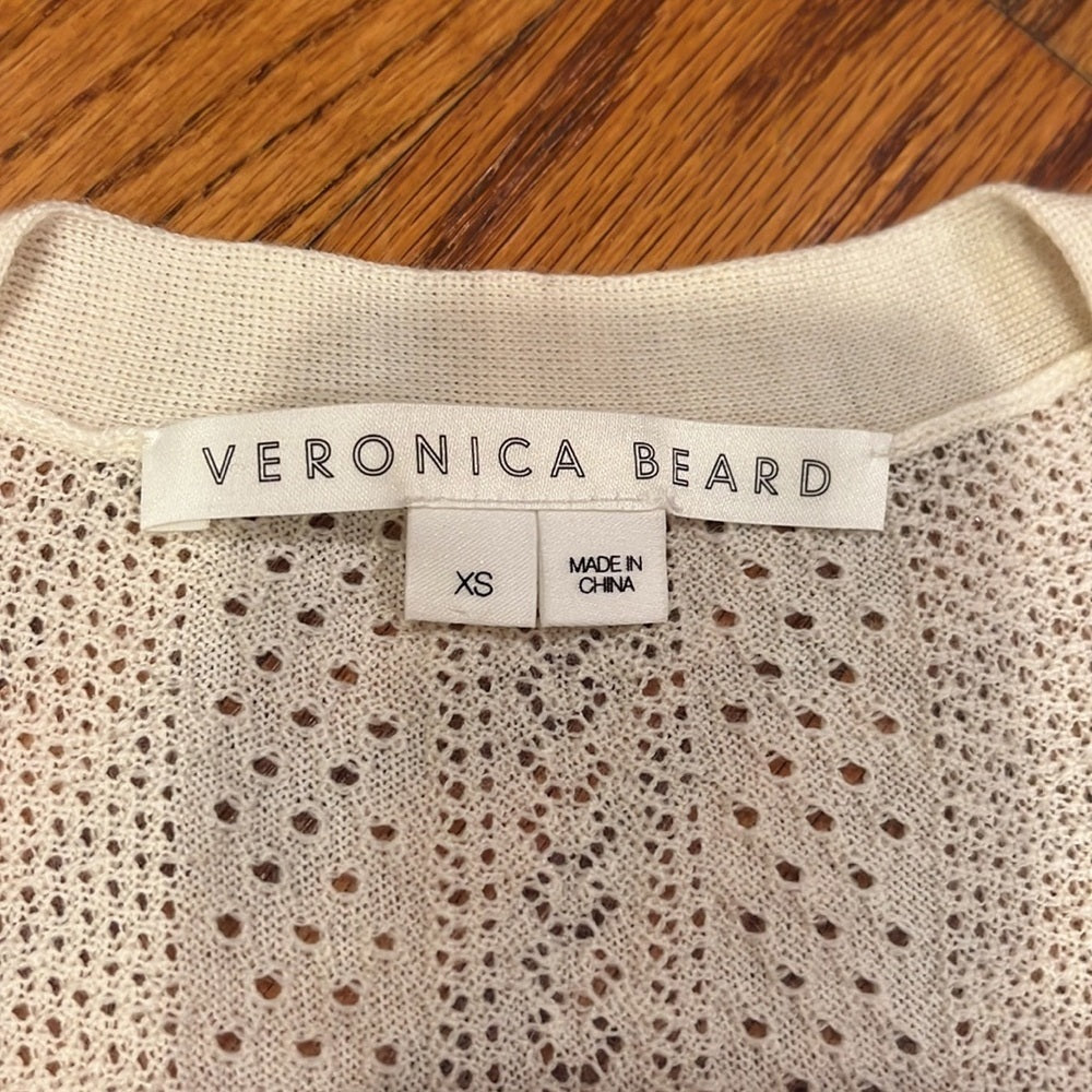 Veronica Beard Woman’s Cream Sweater Size XS