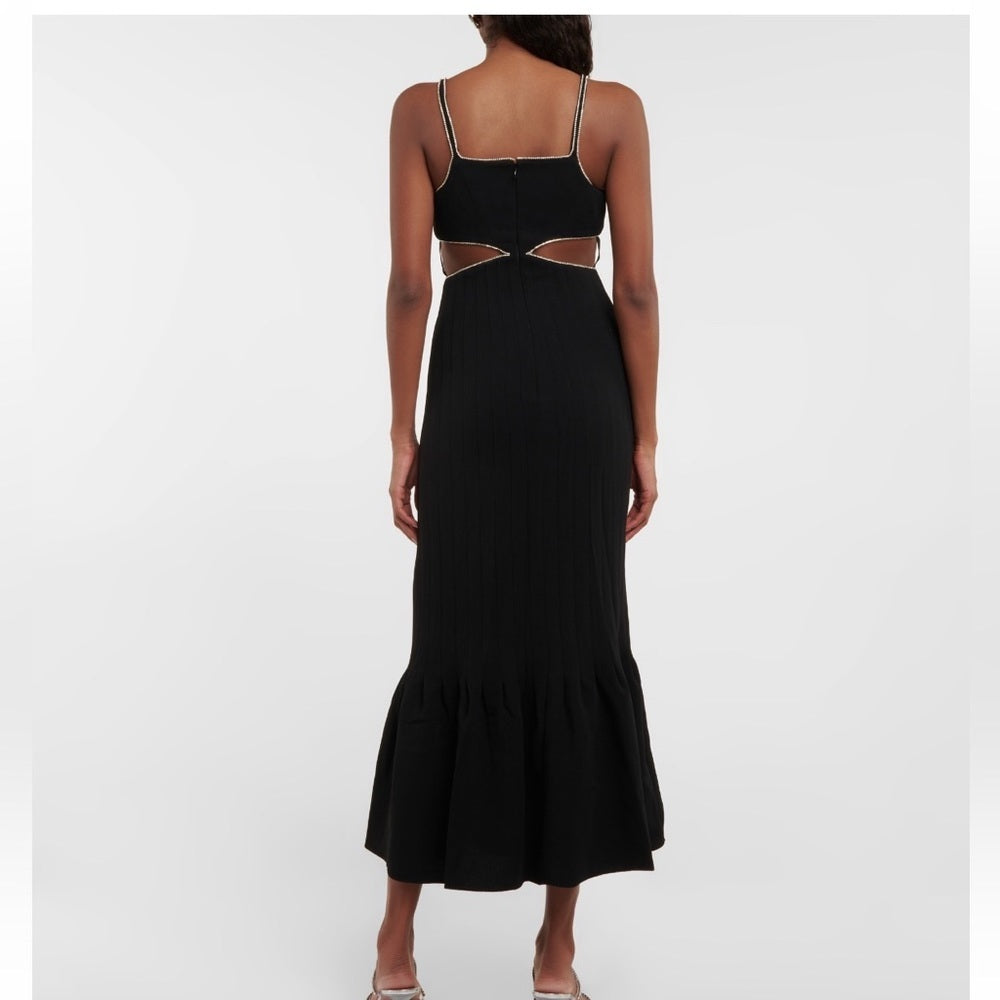 Jonathan Simkhai Woman’s Black and Silver Dress Size 0