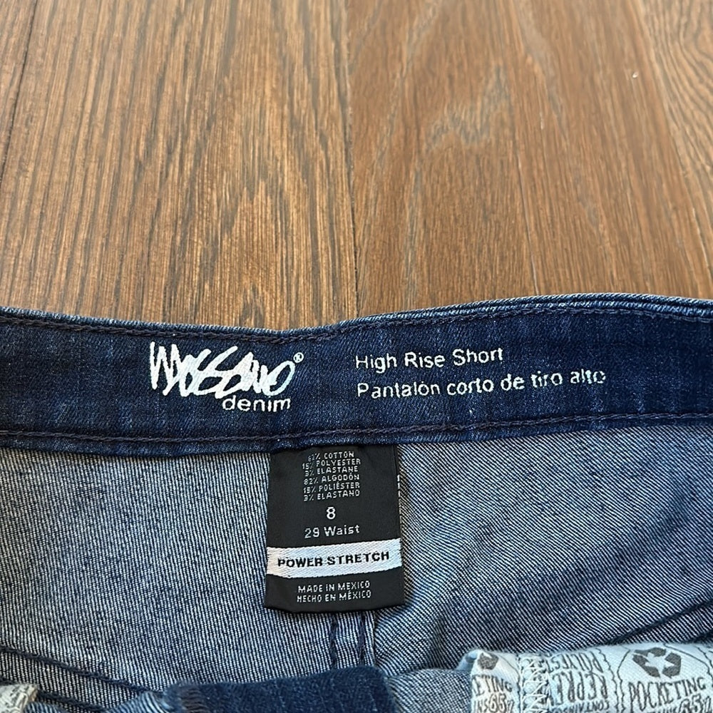 Mossimo Women’s High Rise Jean Shorts - Size 8