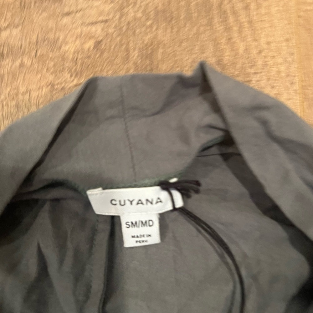 NWT Cuyana Woman’s Gray Robe Size Small-Medium