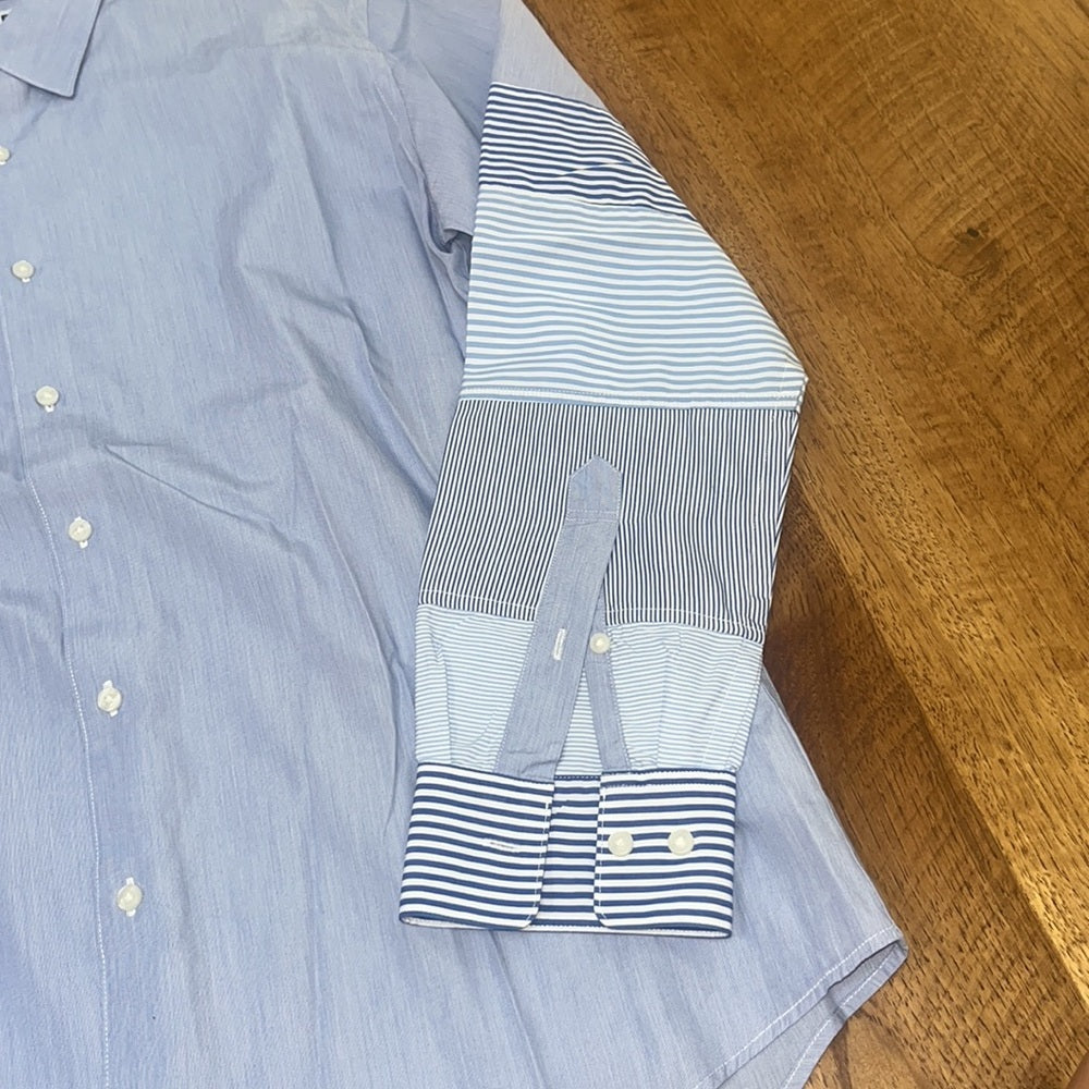 JW Anderson Men’s Blue Button Down Shirt Size M