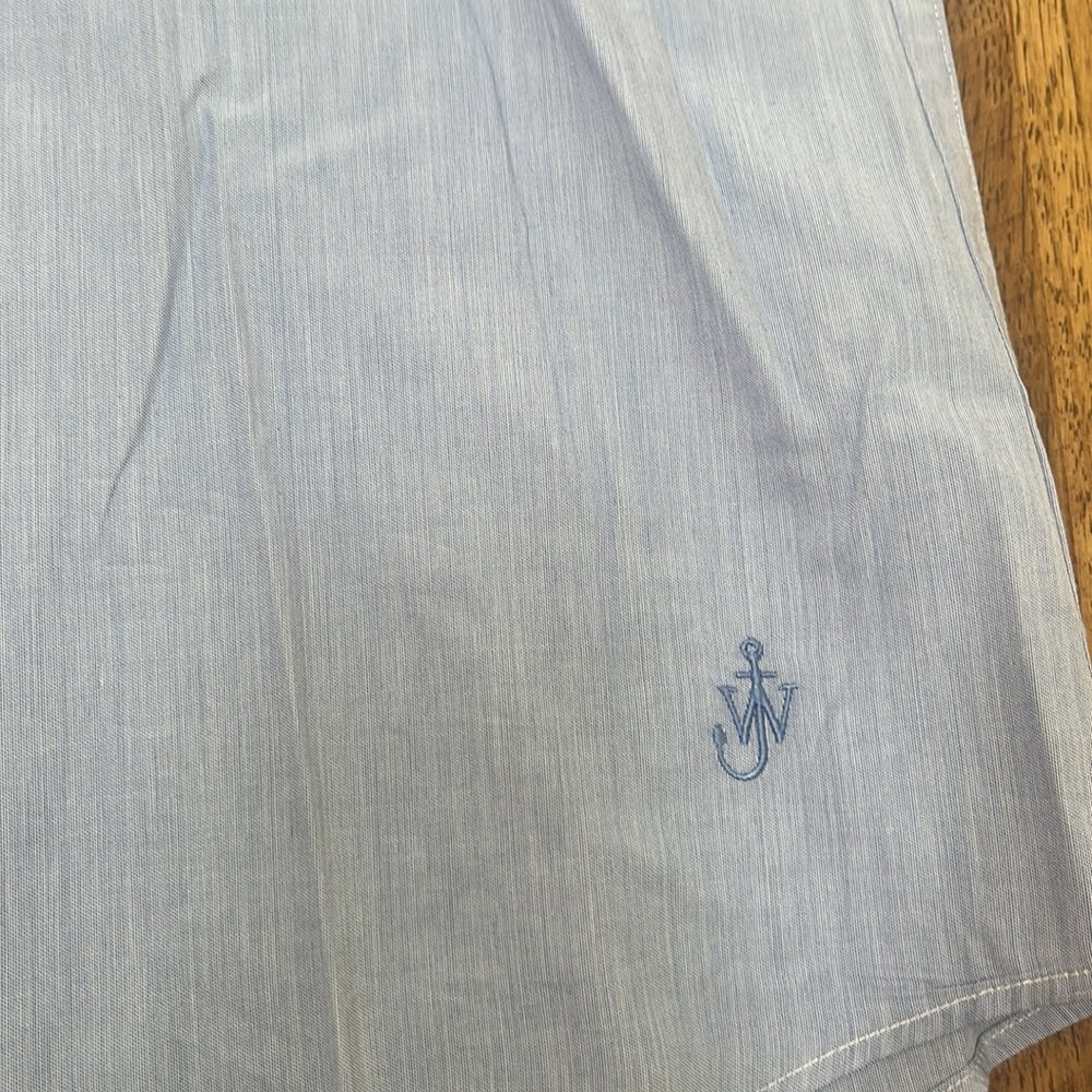 JW Anderson Men’s Blue Button Down Shirt Size M