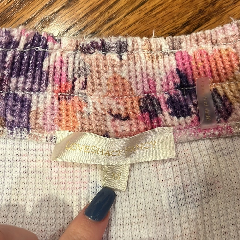 LoveShackFancy Woman’s Floral Skirt Size XS