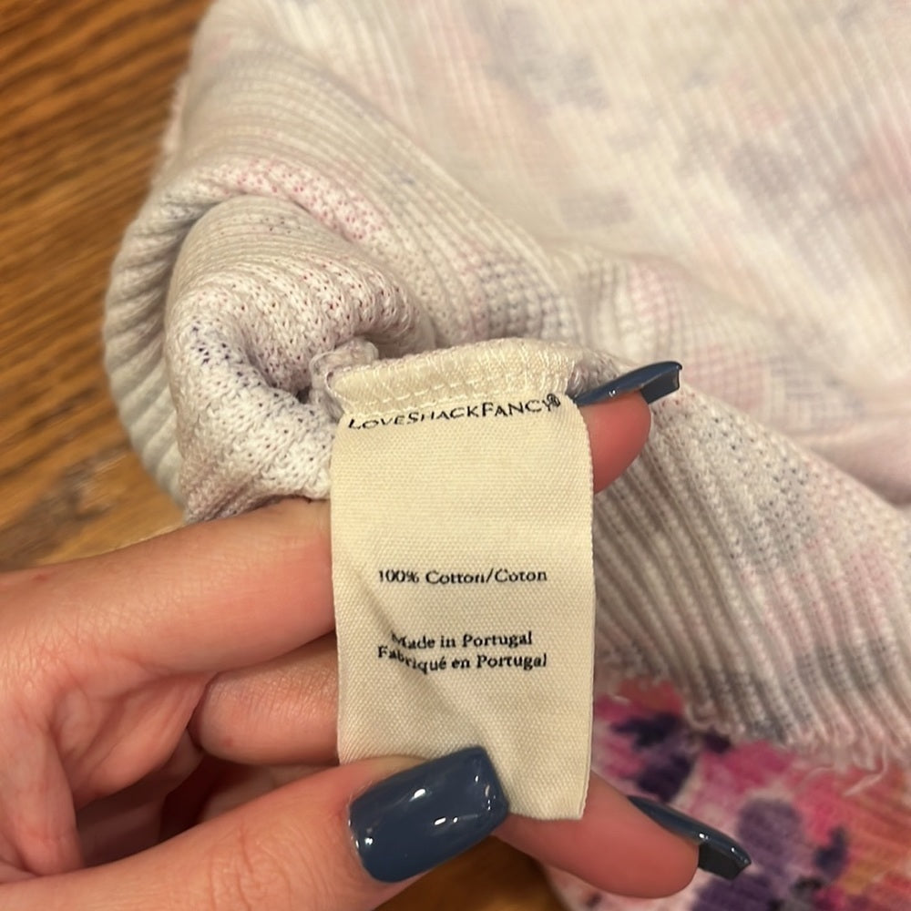 LoveShackFancy Woman’s Floral Skirt Size XS