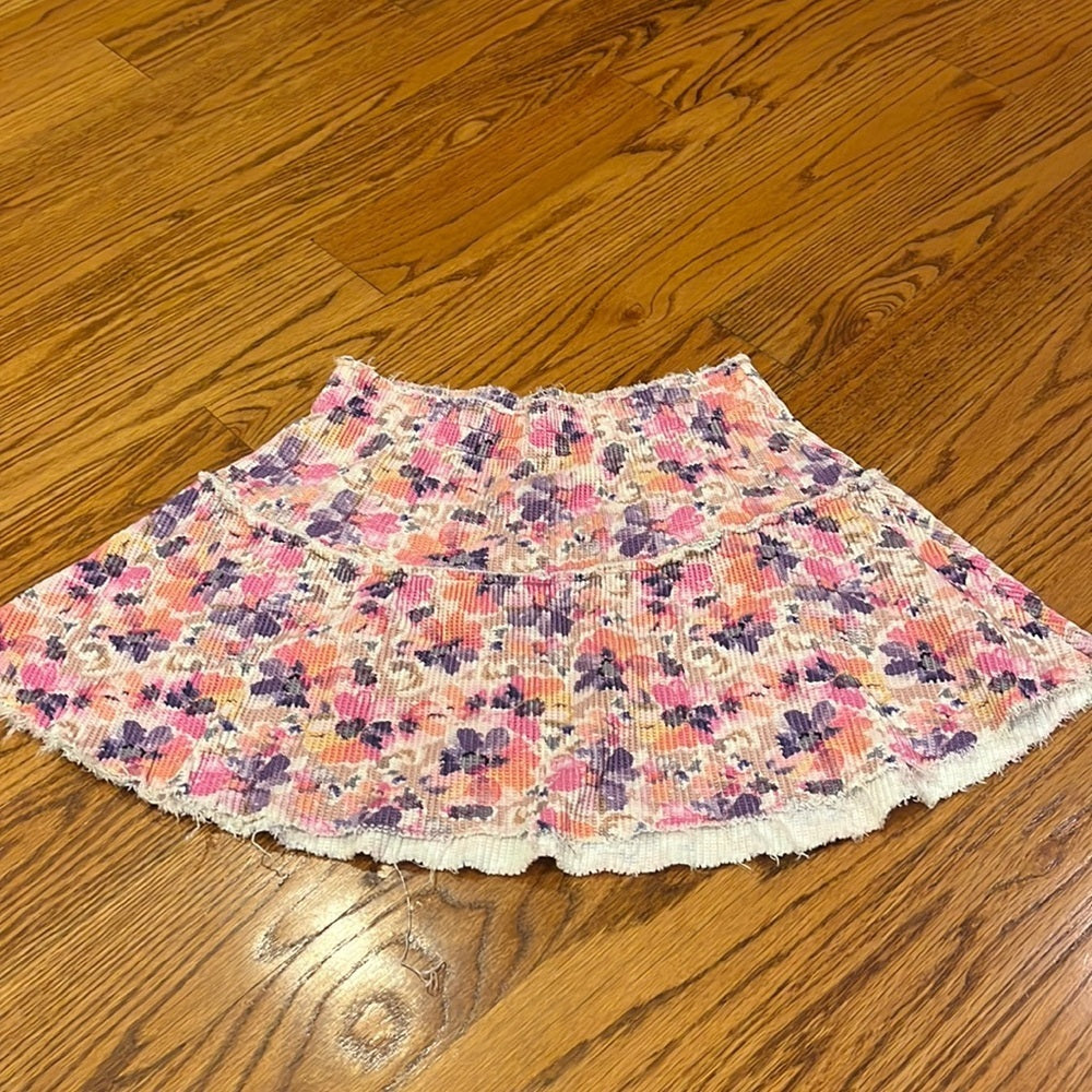 LoveShackFancy Woman’s Floral Skirt Size XS