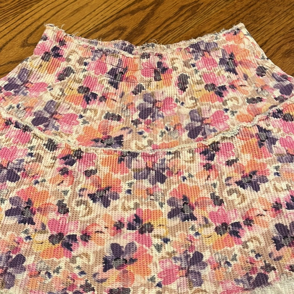 LoveShackFancy Woman’s Floral Skirt Size XS