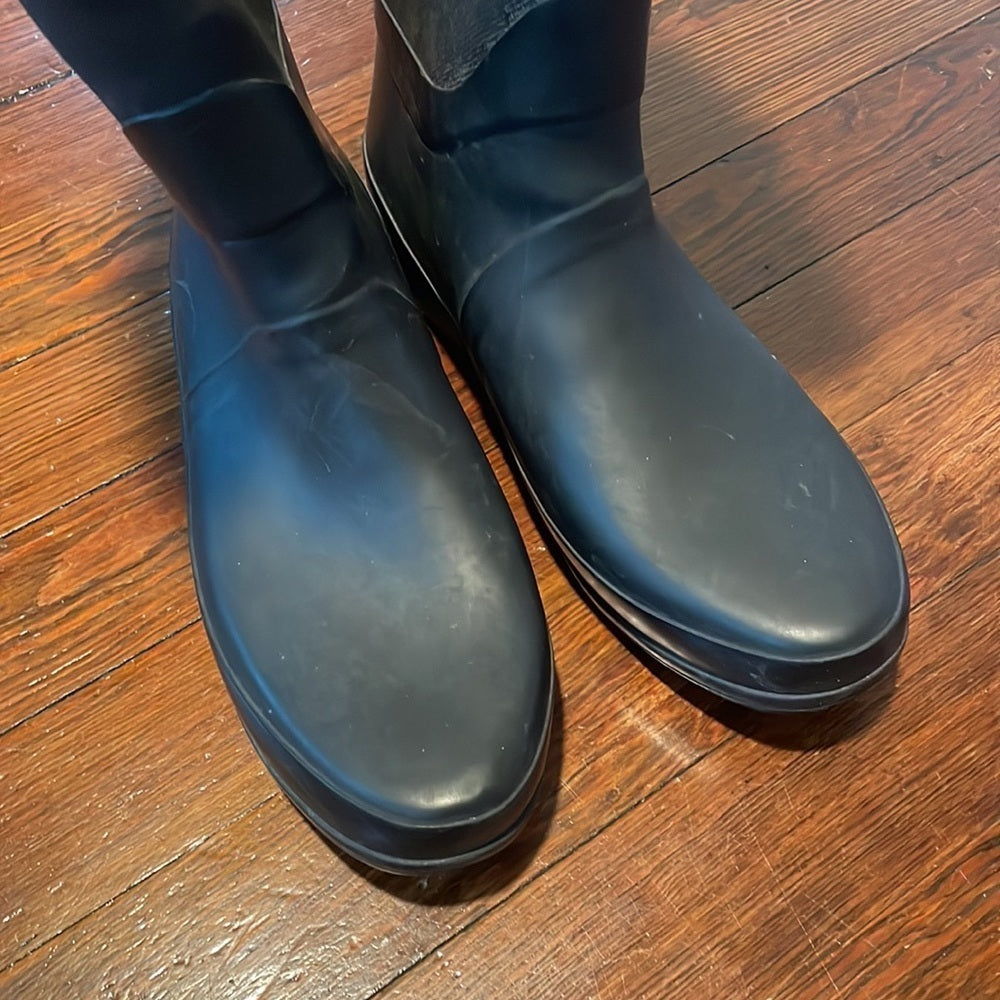 Hunter Women’s Black Tall Boots Size 10
