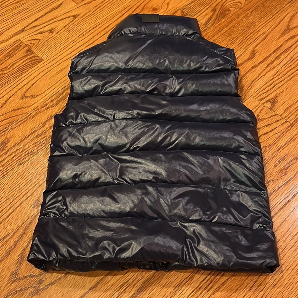 SAM. Girls Navy Puffer Vest Size 10