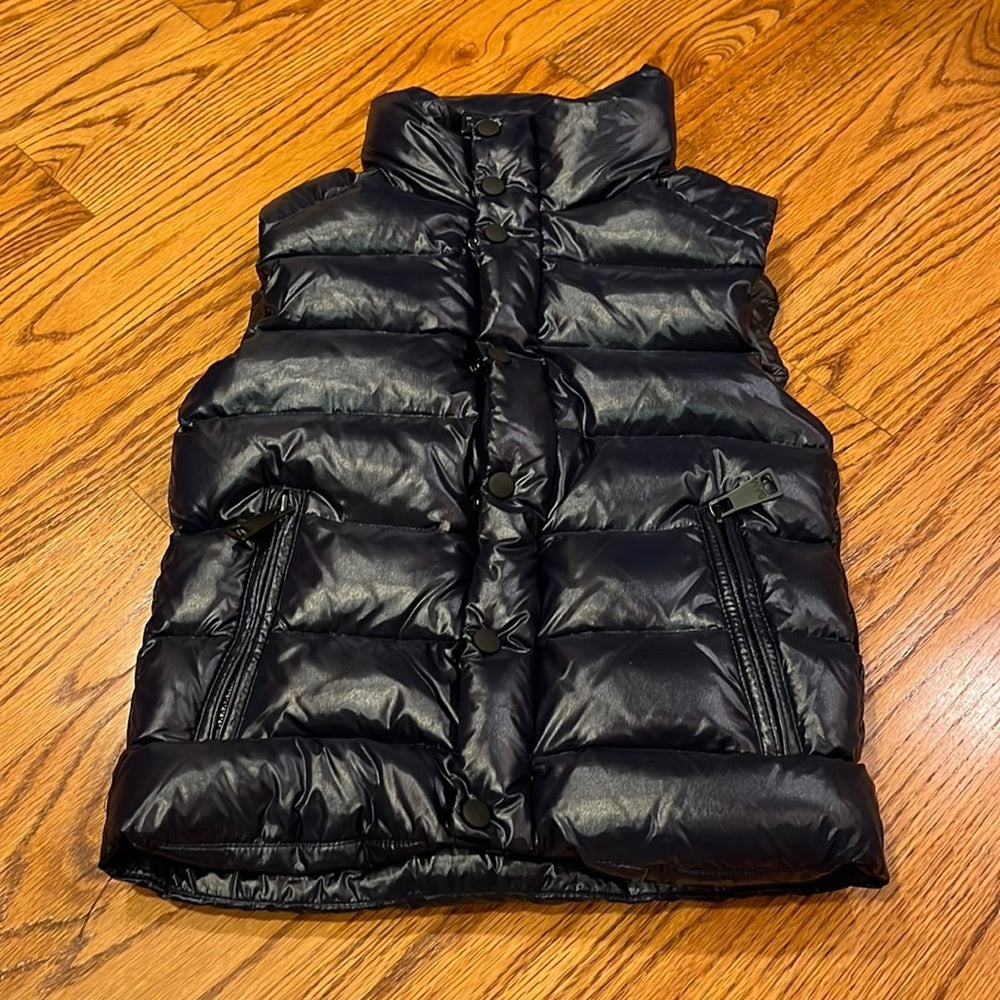 SAM. Girls Navy Puffer Vest Size 10