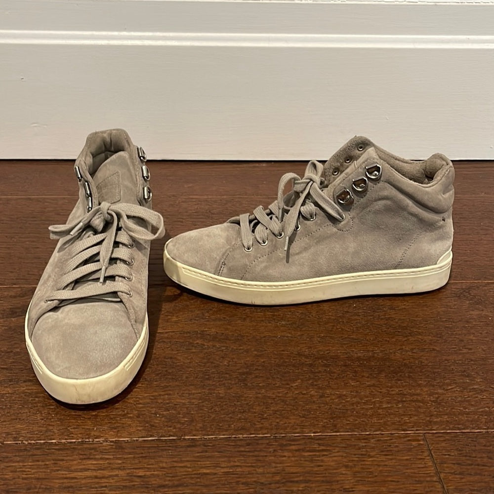 Rag & Bone Women’s Grey Suede Mid Sneakers Size 39.5/9.5