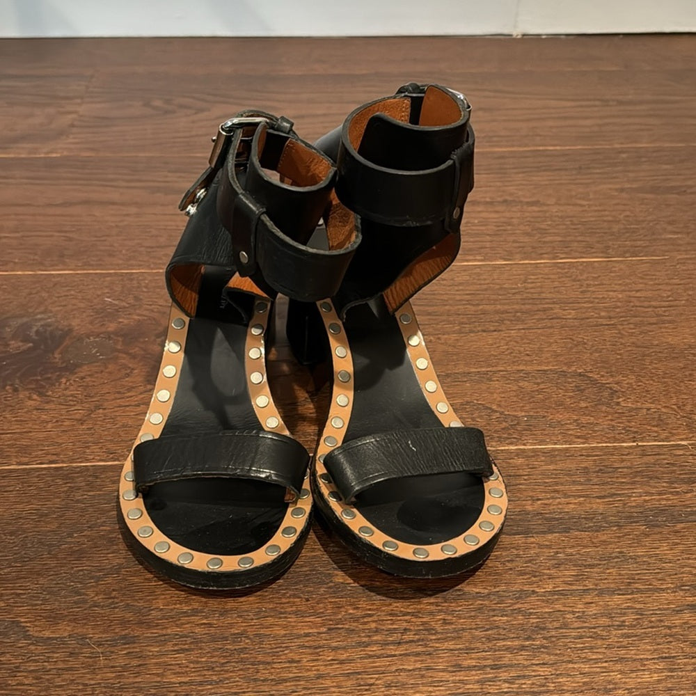 Isabel Marant Women’s Black Sandals Size 37/7