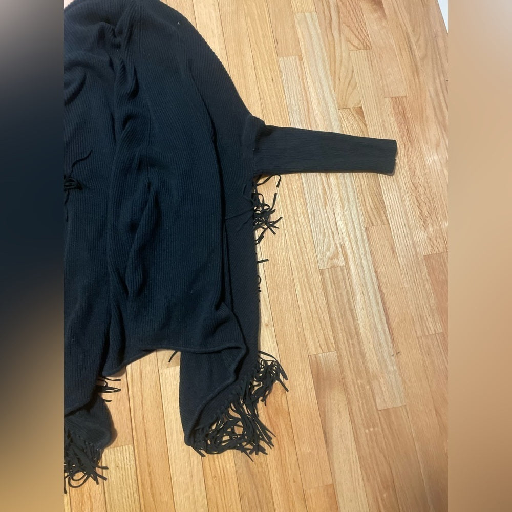 Maje Black Heavy Cardigan Size 1/Small