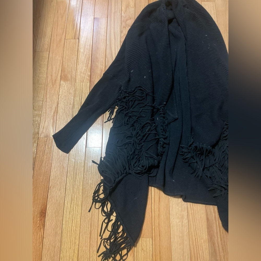 Maje Black Heavy Cardigan Size 1/Small