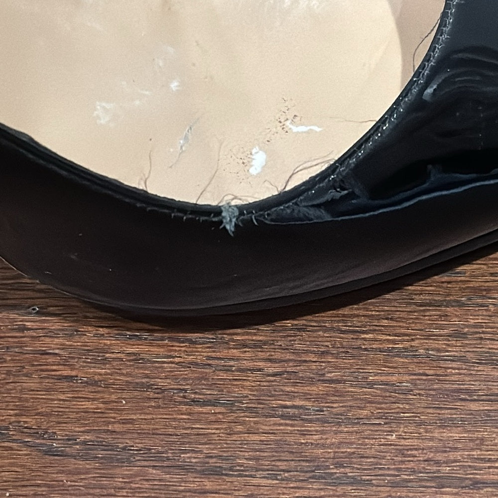 Manolo Blahnik Women’s Black Patent Leather Pumps Size 37.5/7.5