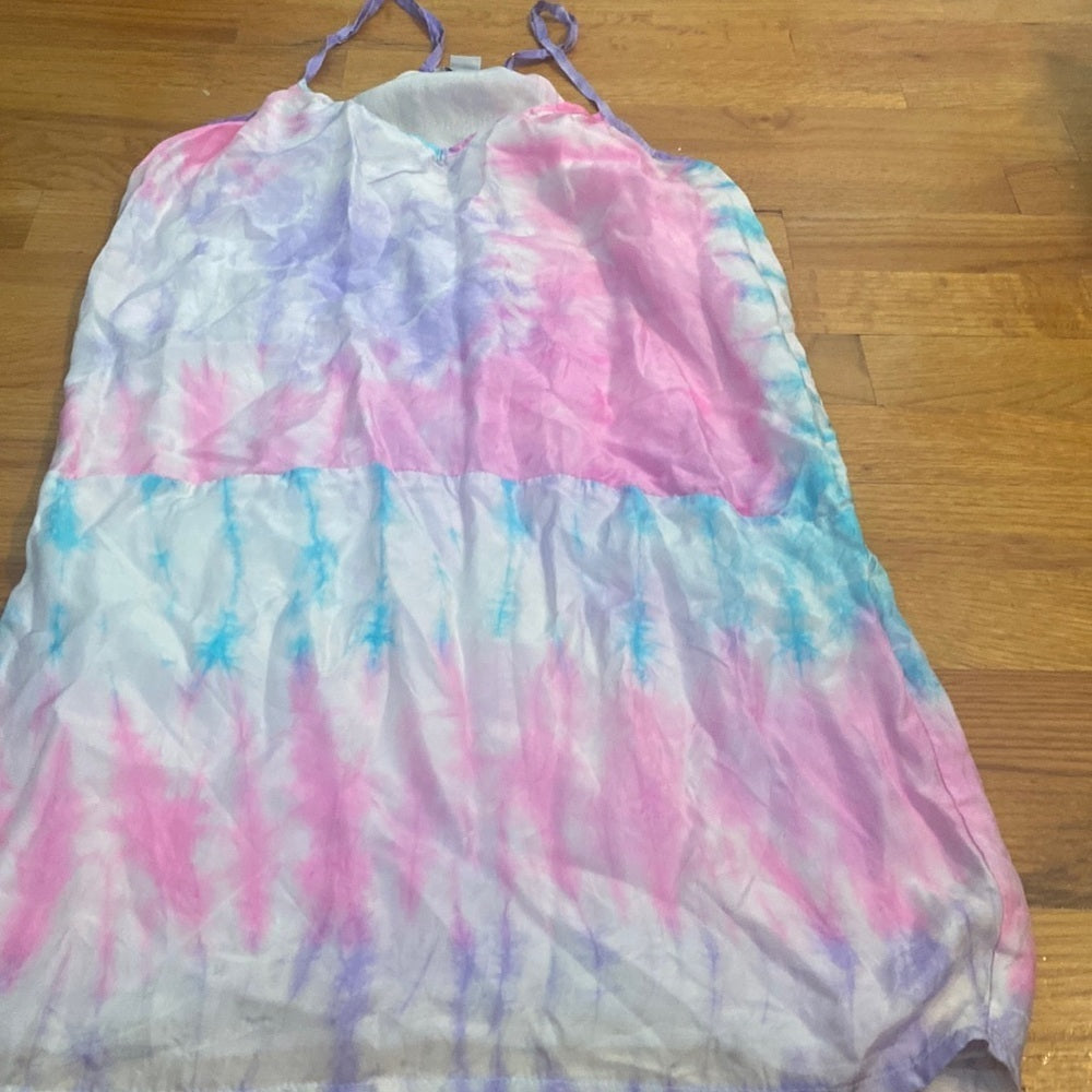 Women’s Juliet Dunn dress. White/pink/purple/aqua. One size
