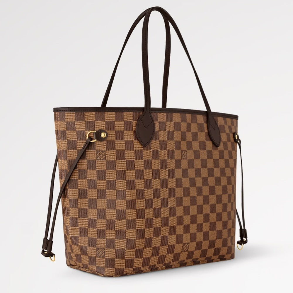 Louis Vuitton Neverfull MM Damier Ebene Cherry Inside