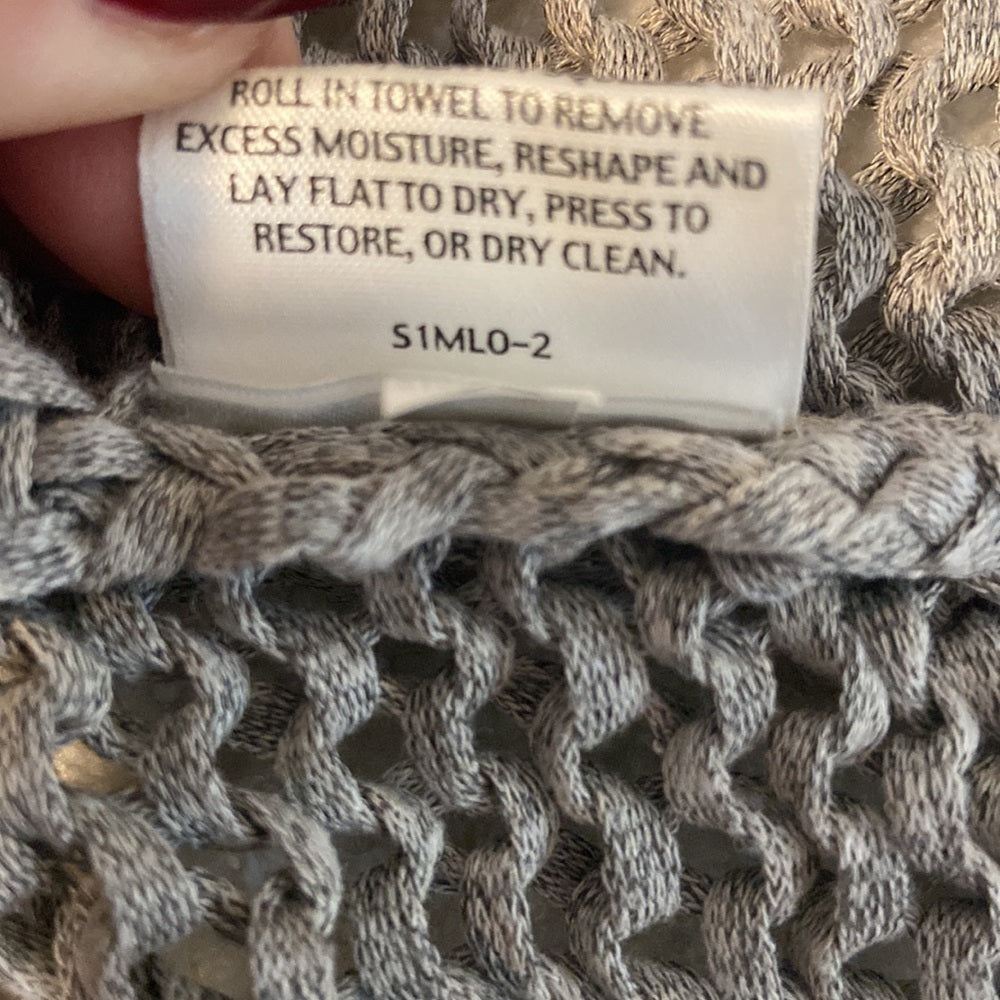 Women’s Eileen Fisher vest. Grey. Size XL