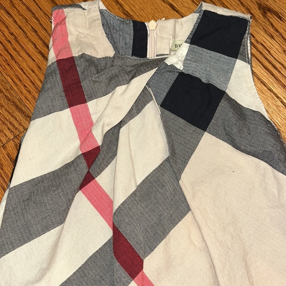 Burberry Girl’s Check Dress Size S