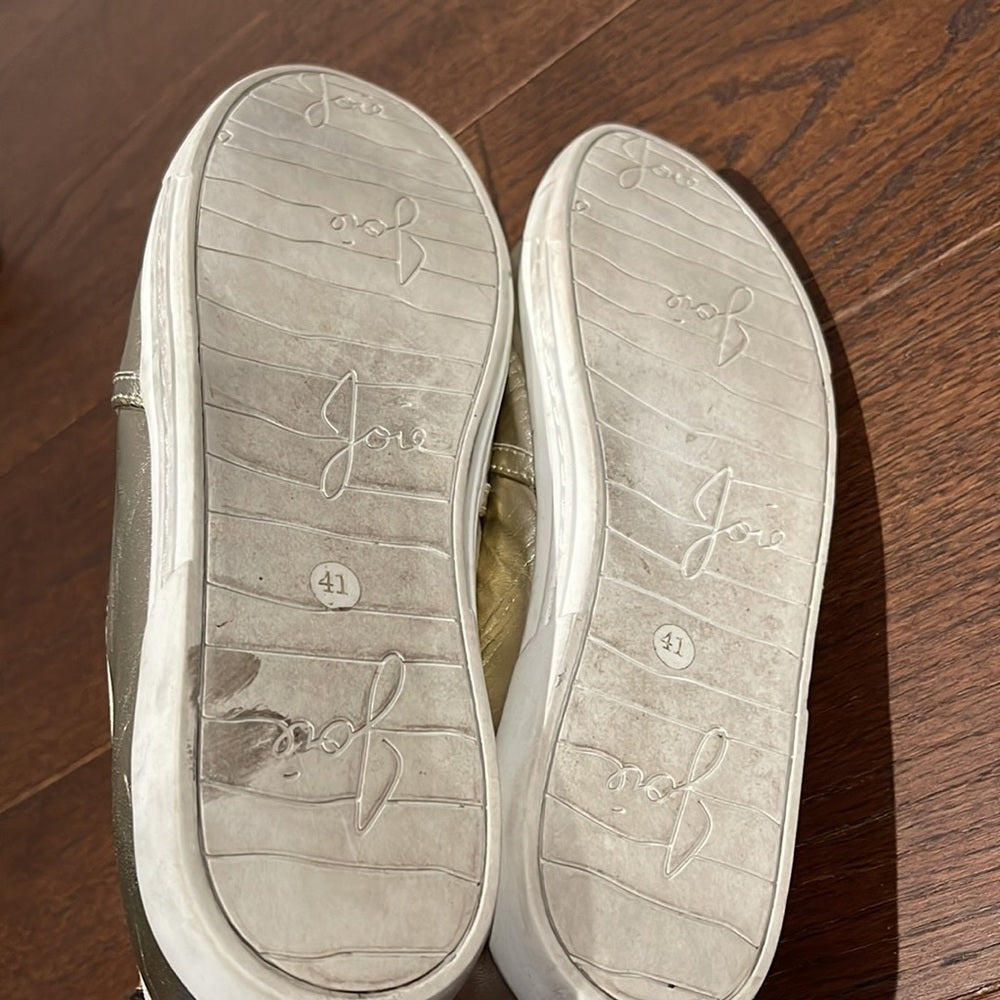 Joie Gold/Silver Women’s Slip On Sneakers Size 41/ 11