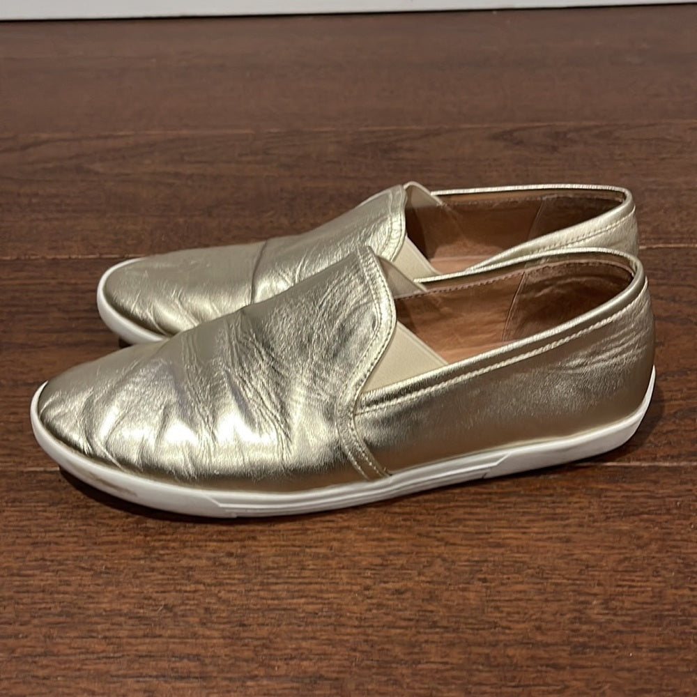 Joie Gold/Silver Women’s Slip On Sneakers Size 41/ 11