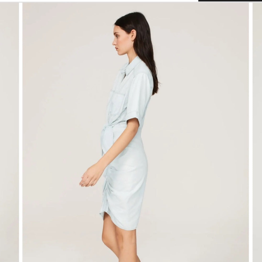 Veronica Beard Women’s Hensley Button Down Denim Dress Size 6
